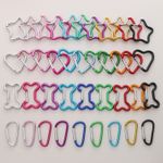 Carabiner Clip Keyring Snap Hook Spring Clasp Karabiner D Ring Camping