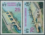 New Hebrides 1973 SG178-179 New Wharf at Vila set MNH