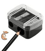 Make Up Sharpener Duo Double Cosmetic Pencil Eyeliner Lip Eye Liner Eyebrow