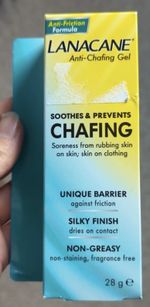 Lanacane Anti-Chafing Gel for Running and Cycling, 28g