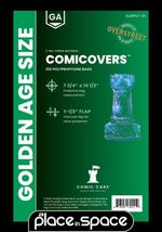100 GOLDEN AGE POLYPROPYLENE COMIC BAGS COMICARE (SUPPLY111)