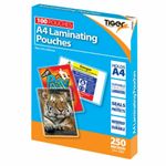 100 Laminating pouches A4 250 Micron Gloss Laminator Laminate Sheets Sleeves