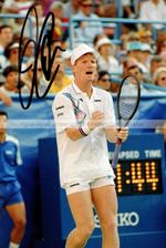 Jim Courier Tennis Player Signed 7.5 x 5 Photograph *With COA*