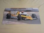 Vintage 1979 Renault Elf RS10 Jean-Pierre Jabouille Formula 1 F1 3D Poster Rare