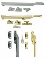 Window Locking Casement Stay & Locking Handle Fastener For Wood Timber Windows