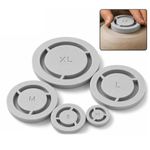 Pottery Foot Ring Tool – Pottery Foot Molder, Clay Base Aligner For Ceramics