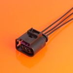 VW AUDI VAG 3 Pin Way Pre Wired Pigtail Connector Plug 4D0 971 993 - 4D0971993