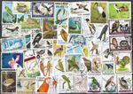 Birds on stamps Nature  200 all different collection   23.11.2025