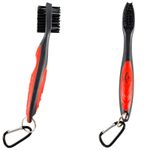 Callaway Premium Golf Club Cleaner Brush Carabiner Clip Clean Footwear Shoes