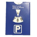 Car Parking Disc Disabled Blue Badge Holders Timer Clock Arrival Time Display
