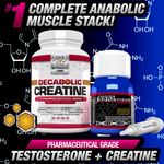 TESTO ANABOLIC + 10 BLEND CREATINE STRONGEST LEGAL MUSCLE BOOST NO STEROIDS 