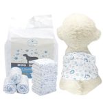 Female Male Wrap Dog Diapers Disposable Nappies Leak Proof Puppy Sanitary Diaper