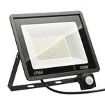 100W LED Floodlight Motion Sensor Flood Light Outdoor Garden Spotlight Security
