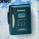 Panasonic RQ-P44 Stereo Cassette Player XBS Extra Bass System Auto Stop w/ Box
