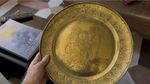 Gorgeous 17th Century ‘George & The Dragon’ Nuremberg Brass Alms Dish