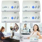 ADCB 821 4-Way Wireless Handsfree Intercom System for Office/ Home Audio Monitor