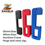 Door Hinge And Latch Jig SET 35mm and 40mm Door 76mm Hinges FREE Door Frame Jig