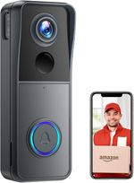 XTU Wireless WiFi Video Doorbell Camera, 2K HD Smart Video Door bell with Camera