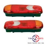 FITS NISSAN CABSTAR, NT400 PAIR GENUINE VIGNAL REAR LAMP LIGHT LH & RH AMP 1.5