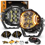 AUXBEAM 3"Inch LED Work Light Pods Spot OffRoad Lights Truck Driving ATV 4WD DRL