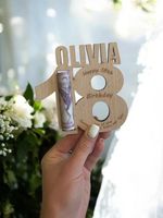 18th Birthday Gifts for Girls, Money Holder, Wallet, Milestone Gift, Special Age