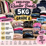 Wholesale Grade A Reseller Bundles 5kg - Women's/ Men's/ Kids