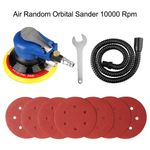 6" Air Random Orbital Palm Sander 150mm  Dual Action Auto Body Orbit DA Sanding