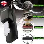 Damper Sustain Foot Pedal For Electric Digital Piano Keyboard + 1/4 Inch Jack UK