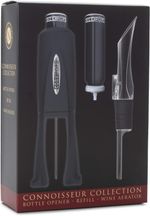 Cork Pops Connoisseur Collection Legacy Wine Bottle Opener Vinoair Aerator Set