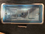 430mm x 210  Stainless Steel Sit In Drip Tray With Perforated Insert and outlet.