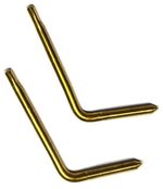 Brass Piano Bookholders ( pair )