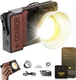 COLBOR Video Light 60W 2700K-6500K Bi-Color Pocket Continuous Output Lighting