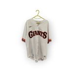 Nike Cooperstown Collection San Francisco Giants MLB Jersey, White, Size L