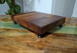 Solid Walnut Audio Isolation Plinth