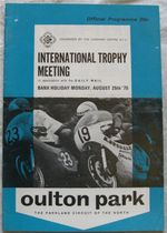 OULTON PARK 25 Aug 1975 International Trophy Meeting Official Programme