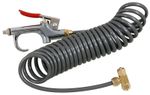 Air Duster / Blow Gun With 3.5 Meter Coiled Air Hose And Brass T Connector