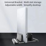 Vertical Laptop Stand Plastic Portable Tablet/ Macbook/Phone Holder Adjustable D