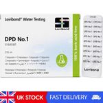 DPD No 1 Chlorine Tablets – 250 Count for Accurate Pool and Spa Water Testing