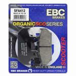 Fits SUZUKI 250/ 400 /650  2008 - 2024 BURGMAN EBC Organic REAR Disc Brake Pads
