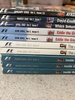 F1 Formula 1 Magazine 2001/2. Some Duplications