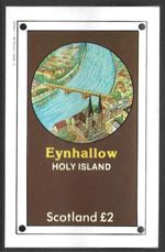 Eynhallow Scotland, 1982, £2, Bridge, MNH Imperf M/S Sheet #M3055
