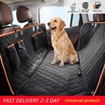 Dog Car Seat Cover Pet Back Seat Hammock Safety Protector Waterproof Non Slip UK