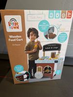 Aldi Little Town Wooden Food Cart Toy Event Christmas Gift