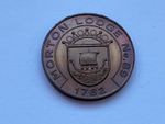 Scotland Masonic Penny - Morton Lodge - #89