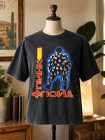 Vintage Pink Floyd 1989 On Tour Europe T Shirt XL Black very Rare Russian Band T