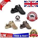 New Model Crocs Leather Men's And Women's Outdoor Beach Yukon Vista II Clog - UK