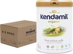 Kendamil Organic First Baby Milk Formula from Birth 6 x 800g