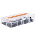 Rod Tip Repair Kit Fishing Black Wear Resistant Guide Replacement 80pcs