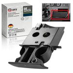 For VW T5 Transporter Ashtray Cup Coin Holder Dual Drink Grey RHD 7H285860130T