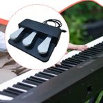 3 Pedal Unit Replacement Triple Pedal Unit for Digital Pianos Keyboards